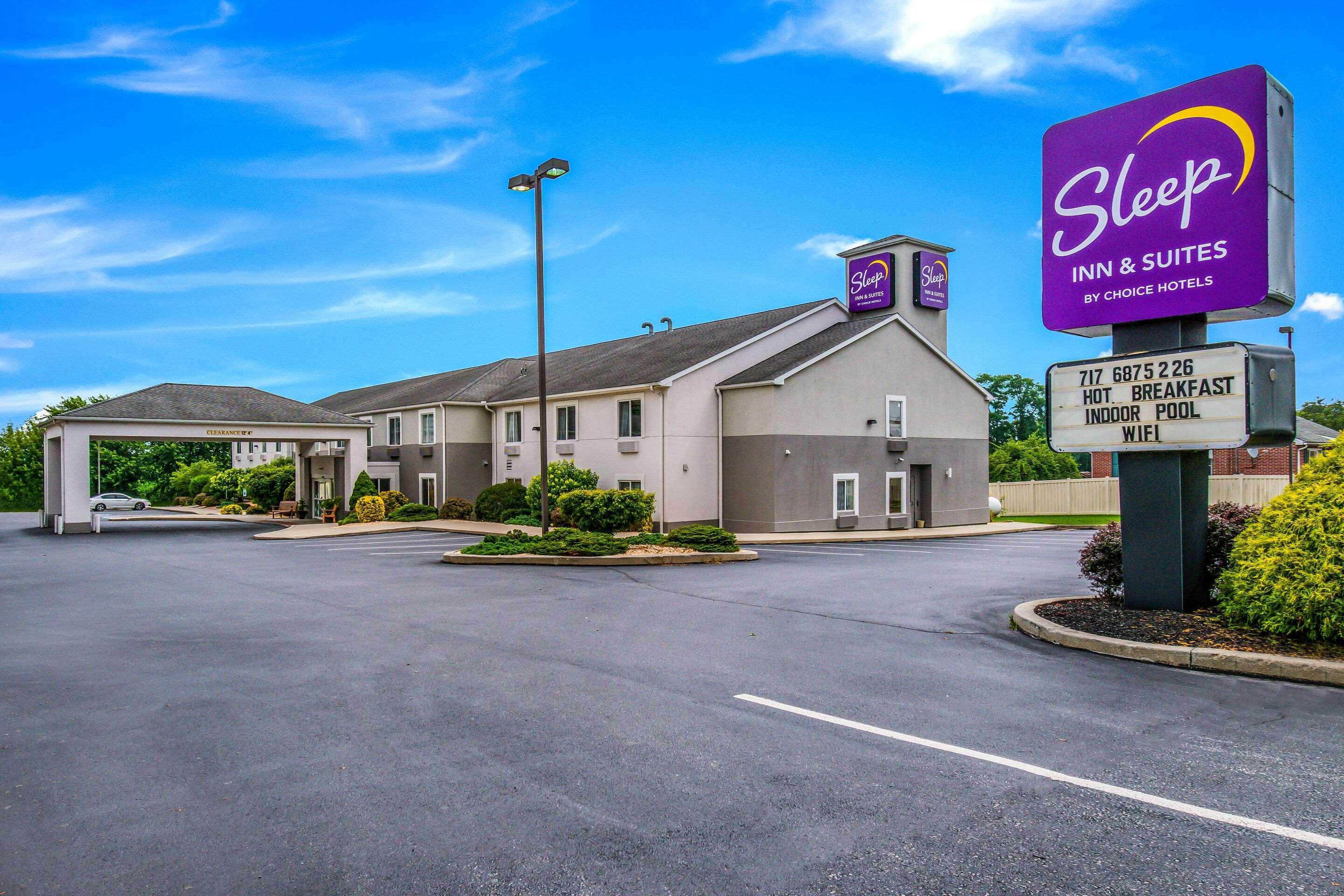 Sleep Inn & Suites Ronks Bagian luar foto